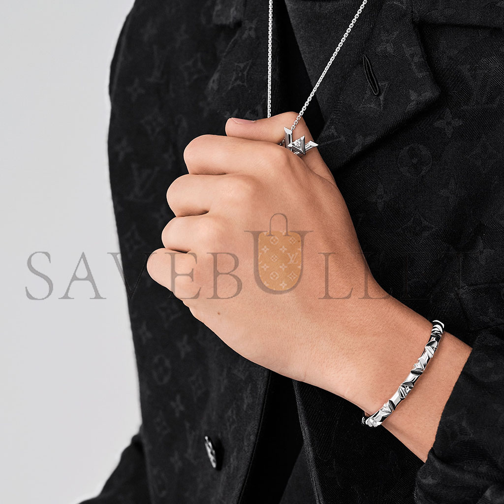 l**is V*t*n lv volt multi white gold bracelet q95963